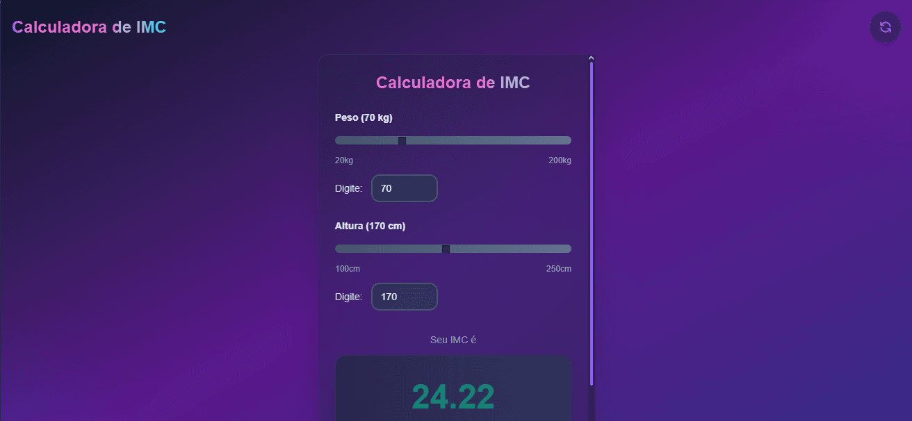 Calculadora de IMC